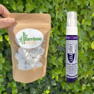 Bamboo + leucillin Leucillin + Bamboo Wipes