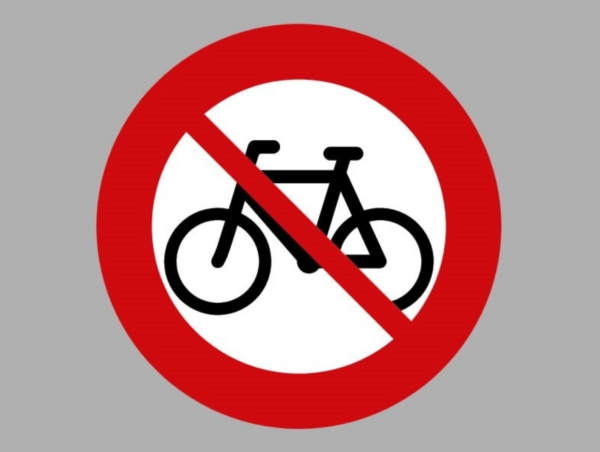 Premark Cykel forbudt