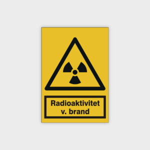 Radioaktivitet ved brand