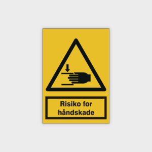 Risiko for håndskade