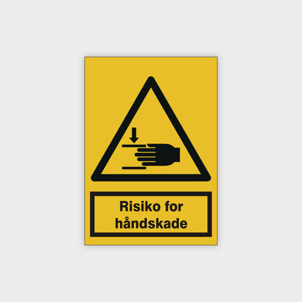Risiko for håndskade
