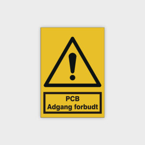 PCB Adgang forbudt