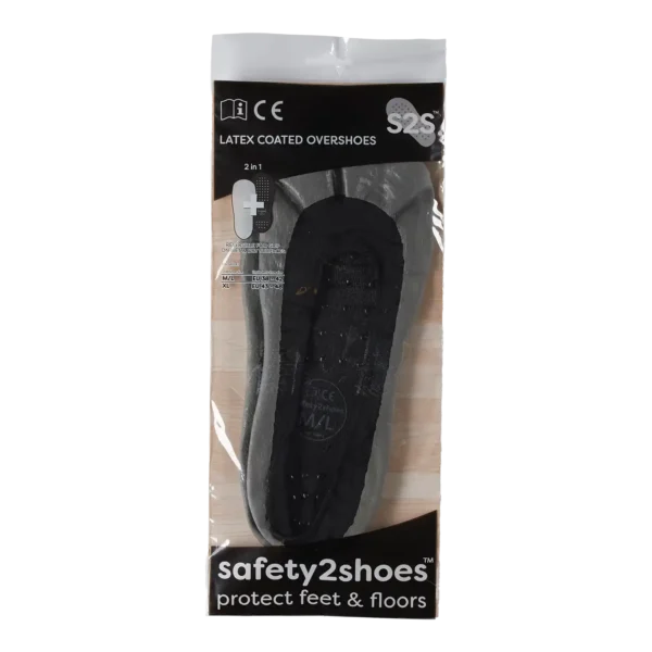 Overtrækssko med sål Safety2Shoes