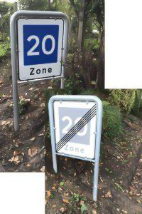20kmt Zoneskilt