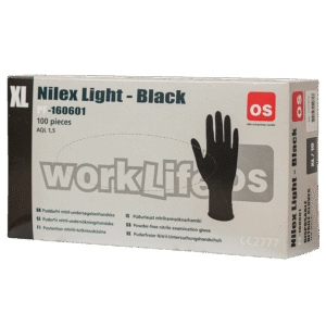 Worklife Nilex Light Sort - pudderfri